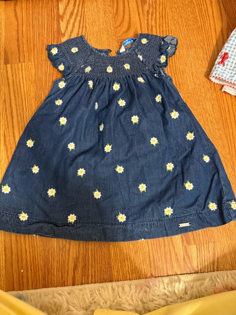 Mayoral Navy Chambray Daisy Dress